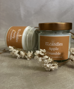 ΚΕΡΙ ΣΟΓΙΑΣ ΜΕ ΑΡΩΜΑ APPLE CRUMBLE 180gr