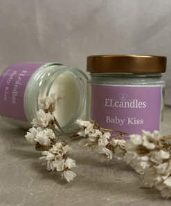 ΚΕΡΙ ΣΟΓΙΑΣ ΜΕ ΑΡΩΜΑ BABY KISS 180gr