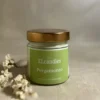 Κερί σόγιας Περγαμόντο 180 g σε γυάλινο βαζάκι