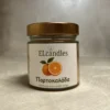 Χειροποίητο κερί σόγιας με άρωμα πορτοκαλάδα σε γυάλινο βαζάκι – 180gr
